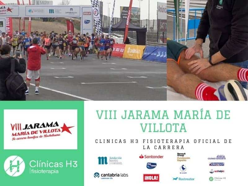 Carrera jarama MAria Villota patrocinador clinica fisioterapia caamaño madrid h3